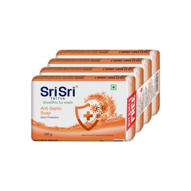 Anti Septic Soap Buy 3 Get 1,pack of 4