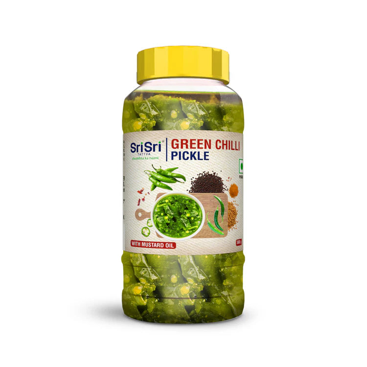GREEN CHILLI Pickle,500g