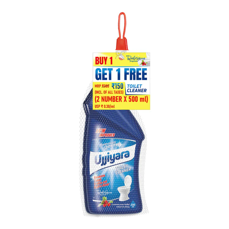 Ujjiyara Toilet Cleaner,500mlx2