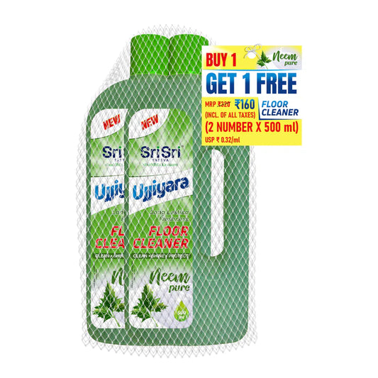 Ujjiyara Floor Cleaner Neem Pure,500mlx2