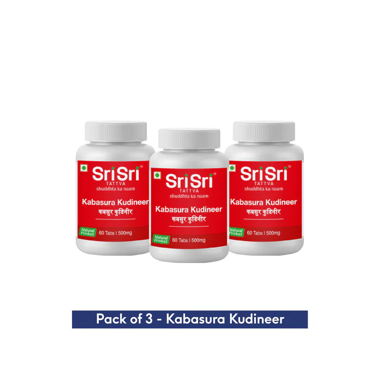 Kabasura Kudhineer 60tabs(pack of 3)