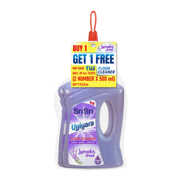 Ujjiyara Floor Cleaner Lavender Fresh,500mlx2