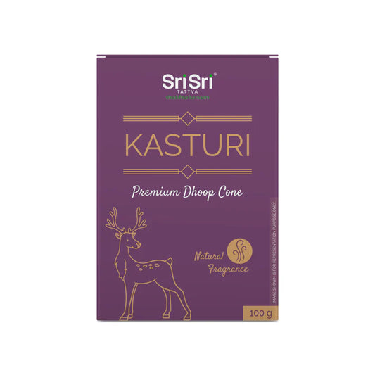 Premium Kasturi Dhoop Cone For Pooja,100g