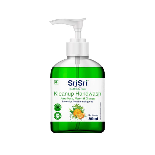 Kleanup Handwash Aloevera,Neem&Orange,300ml