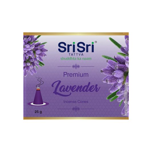 Premium Lavender Incense Cones For Pooja,25g