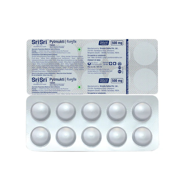 Pylmukti Tablet-Anti-Hemorrhoidal500mg