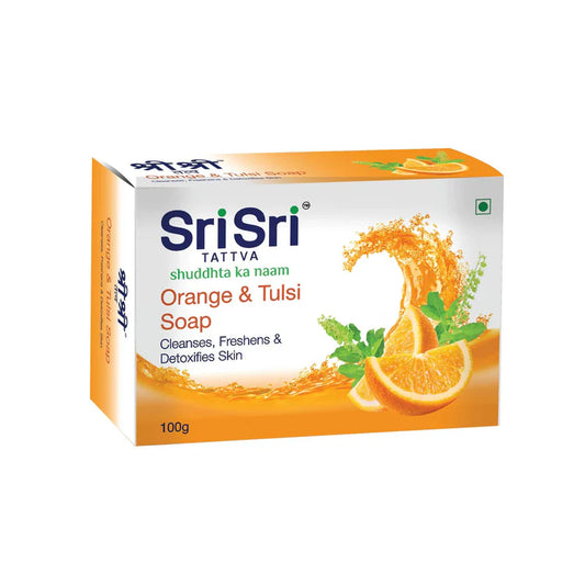 Orange & Tulsi Soap,100g