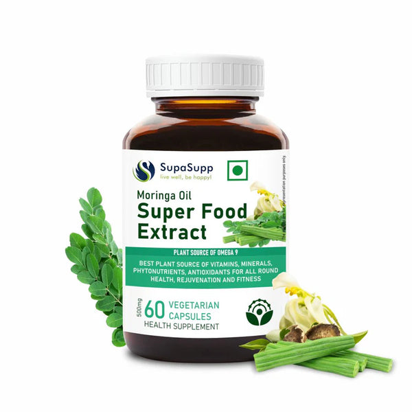 SupaSUPP Moringa Oil Super Food Extract 60 CAPS